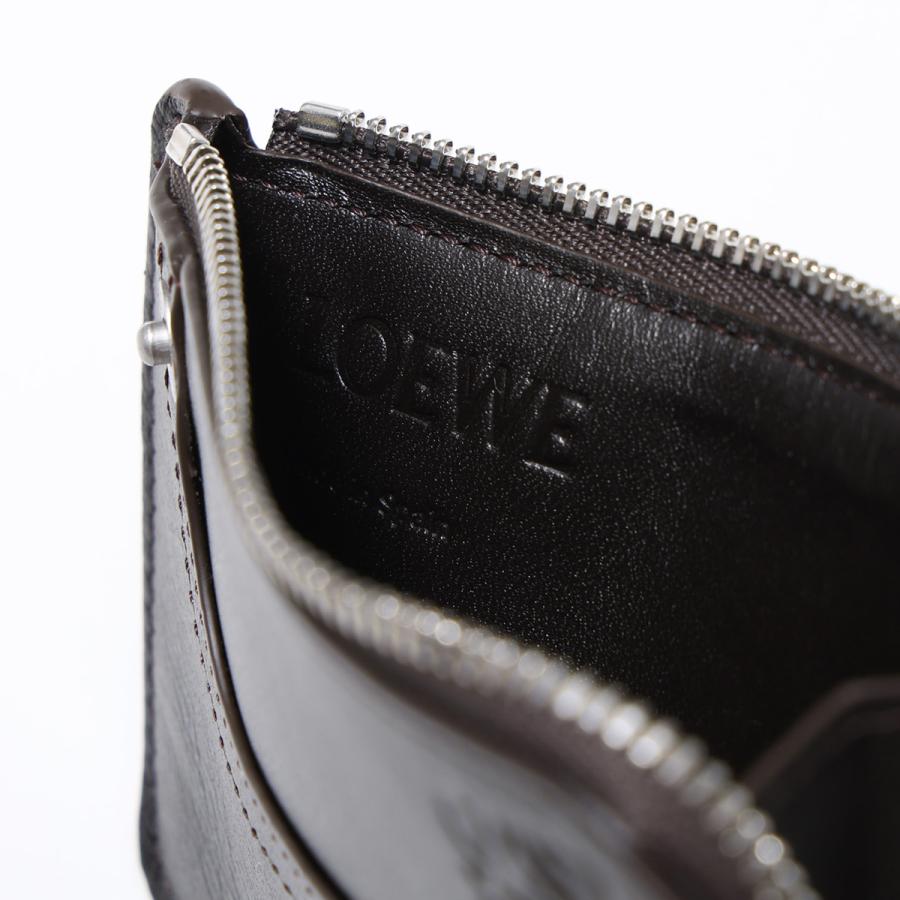 LOEWE ロエベ コインケース C643Z40XAM メンズ レディース カードケース アナグラム フラグメントケース 0041/VINTAGE-BROWN C643Z40XAM0041の画像