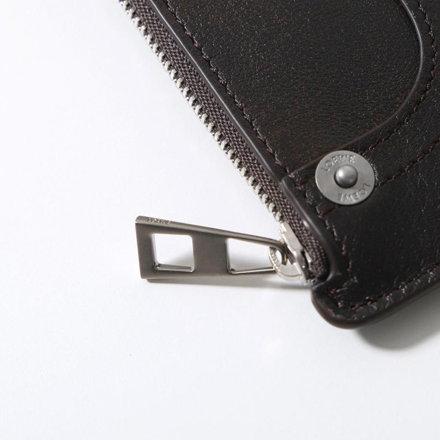 LOEWE ロエベ コインケース C643Z40XAM メンズ レディース カードケース アナグラム フラグメントケース 0041/VINTAGE-BROWN C643Z40XAM0041の画像