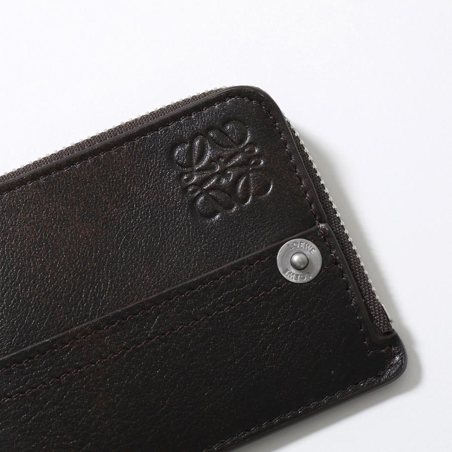LOEWE ロエベ コインケース C643Z40XAM メンズ レディース カードケース アナグラム フラグメントケース 0041/VINTAGE-BROWN C643Z40XAM0041の画像
