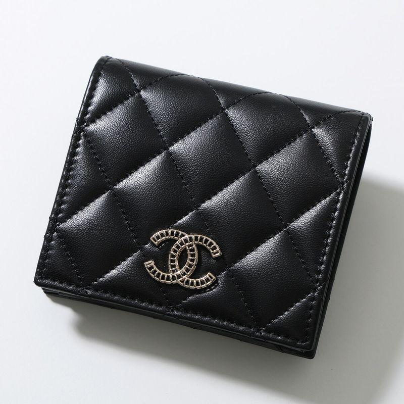 希少 CHANEL タイムレスクラシック マトラッセ キルティング 二つ折り財布 CHANEL（シャネル） 二つ折り財布 AP4487 B20066 レディース MATELASSE