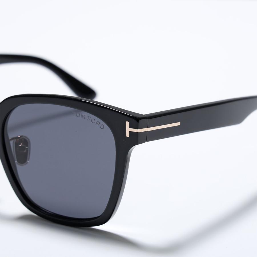 TOM FORD トムフォード サングラス TF1239-K FT1239-K メンズ ウェリントン型 セルフレーム フルリム アジアンフィット アイウェア 01Aの画像