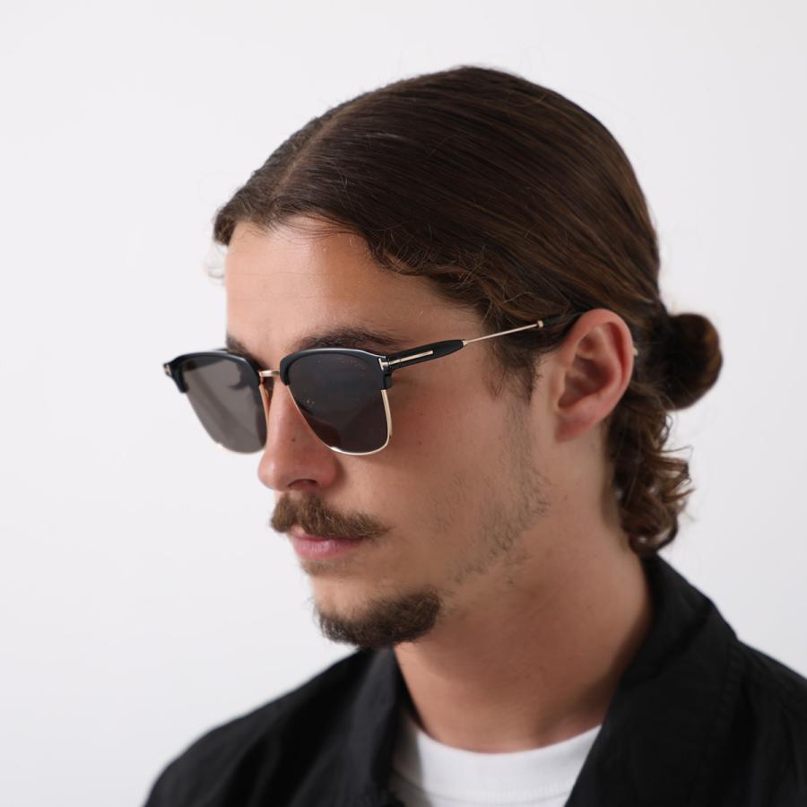 TOM FORD トムフォード サングラス TF1242-K FT1242-K メンズ サーモントブロー型 コンビネーション クリングスタイプ アジアンフィット 01Aの画像
