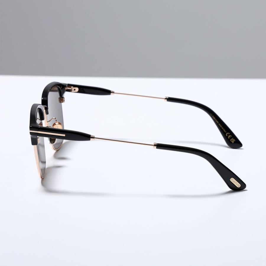 TOM FORD トムフォード サングラス TF1242-K FT1242-K メンズ サーモントブロー型 コンビネーション クリングスタイプ アジアンフィット 01Aの画像