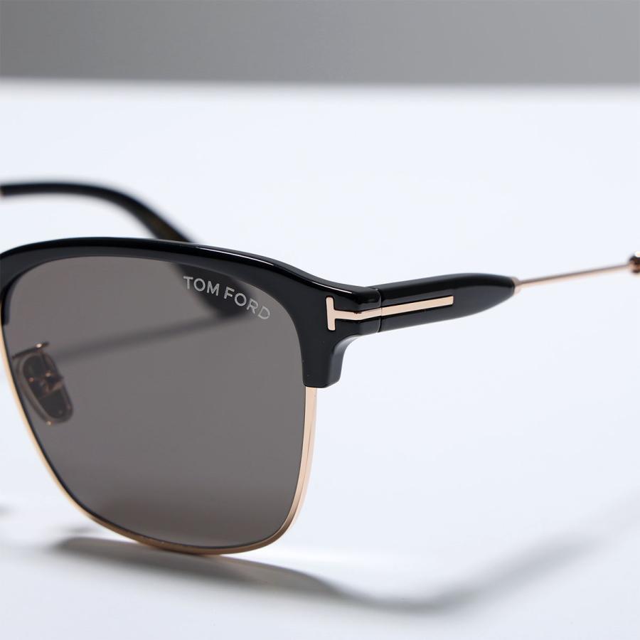 TOM FORD トムフォード サングラス TF1242-K FT1242-K メンズ サーモントブロー型 コンビネーション クリングスタイプ アジアンフィット 01Aの画像