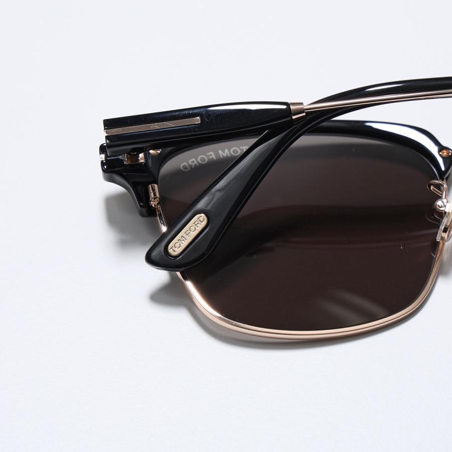 TOM FORD トムフォード サングラス TF1242-K FT1242-K メンズ サーモントブロー型 コンビネーション クリングスタイプ アジアンフィット 01Aの画像