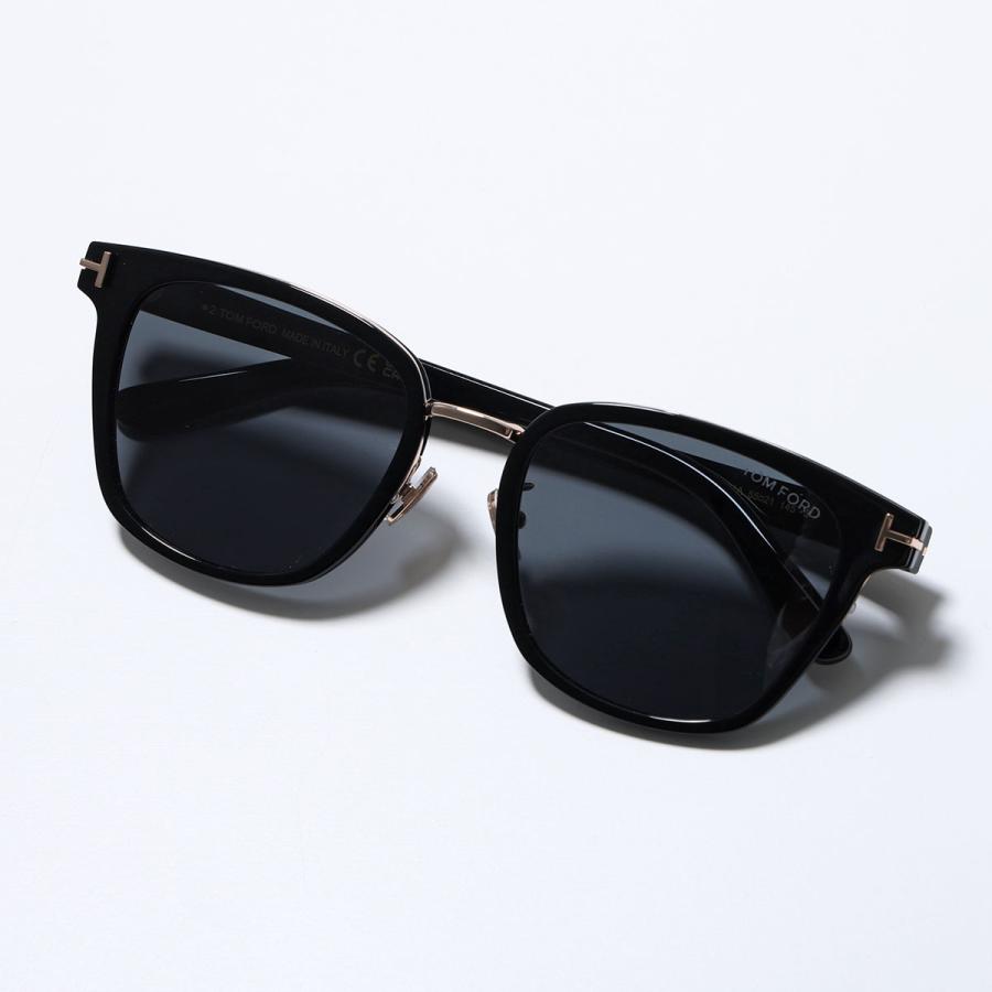 TOM FORD トムフォード サングラス TF1248-K FT1248-K メンズ ウェリントン型 セルフレーム フルリム クリングスタイプ アジアンフィット 01Aの画像