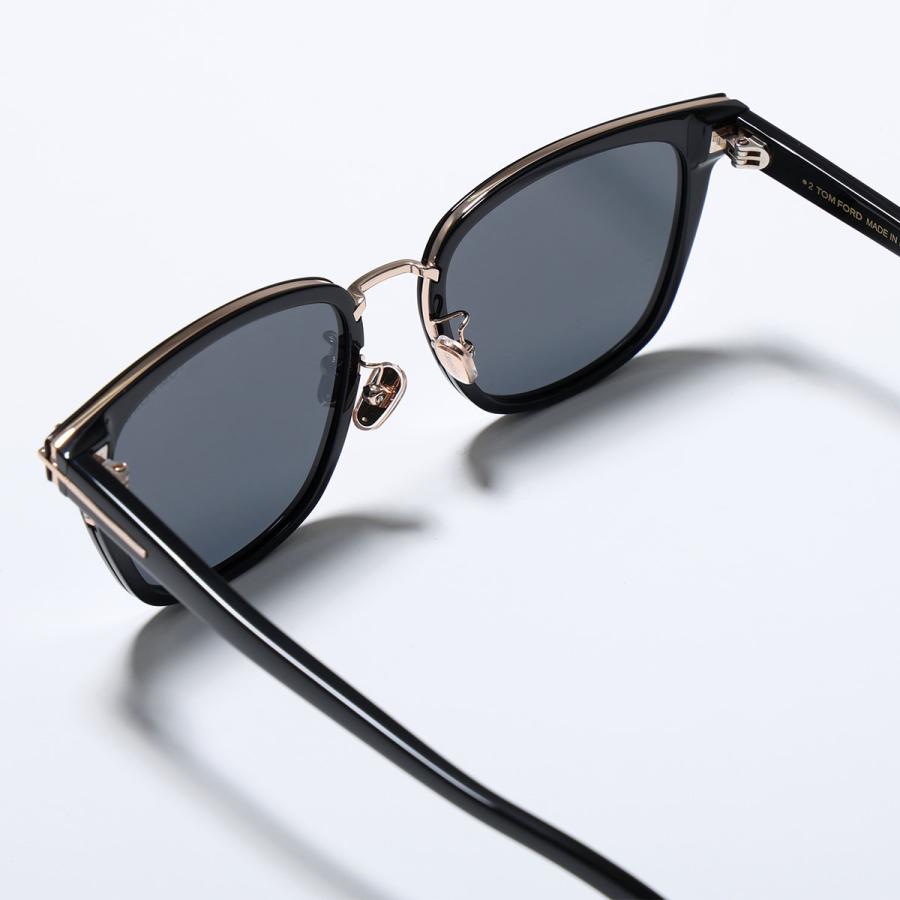 TOM FORD トムフォード サングラス TF1248-K FT1248-K メンズ ウェリントン型 セルフレーム フルリム クリングスタイプ アジアンフィット 01Aの画像