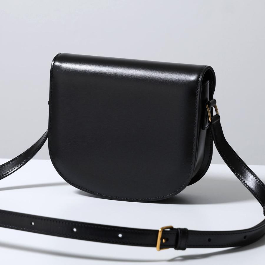 CELINE セリーヌ ショルダーバッグ Teen Besace ティーン ブザス 110413BF4.38NO レディース トリオンフ クロスボディ ポシェット 鞄 Black_6