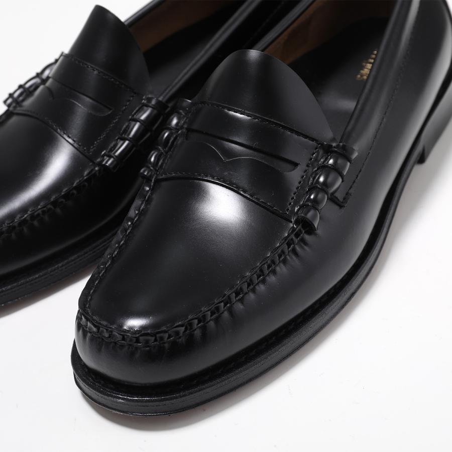 G.H.BASS ジーエイチバス ローファー LARSON ラーソン BA11010H メンズ レザーシューズ レザーソール ビーフロール マッケイ製法 靴の画像