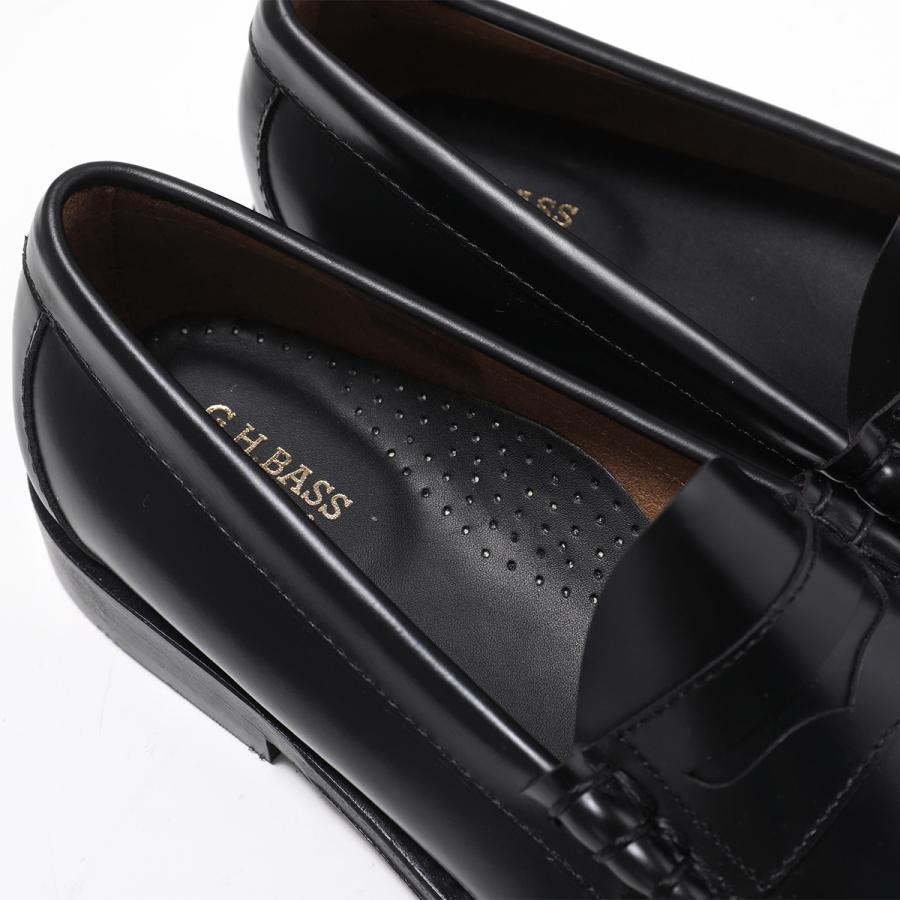 G.H.BASS ジーエイチバス ローファー LARSON ラーソン BA11010H メンズ レザーシューズ レザーソール ビーフロール マッケイ製法 靴の画像