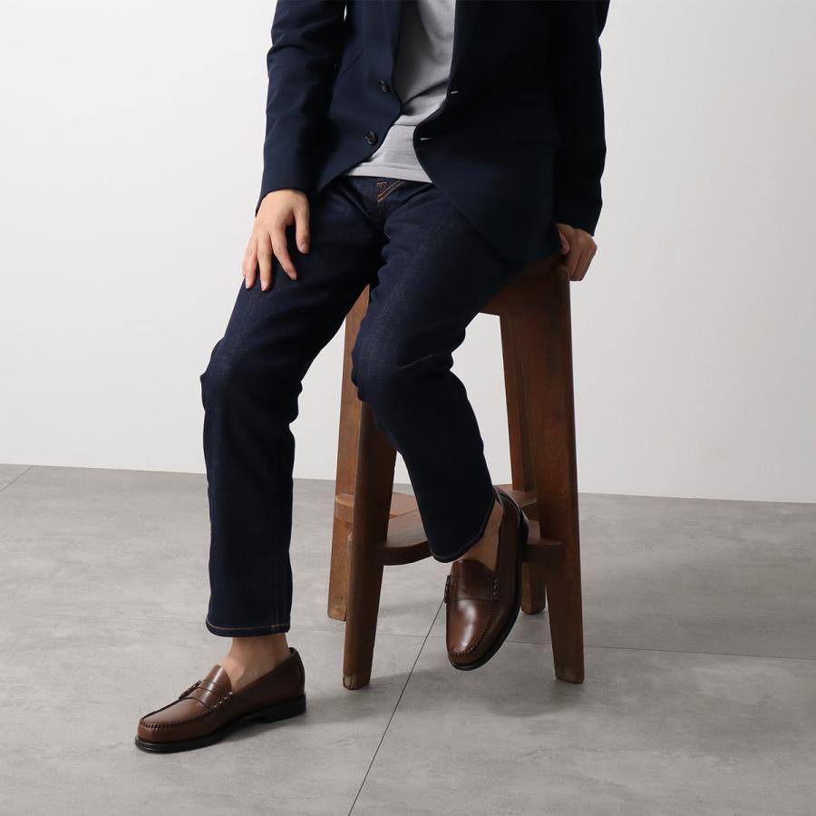 G.H.BASS ジーエイチバス ローファー LARSON ラーソン BA11010H メンズ レザーシューズ レザーソール ビーフロール マッケイ製法 靴の画像