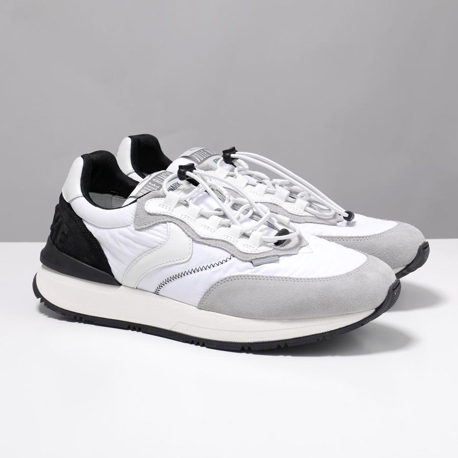 VOILE BLANCHE ボイルブランシェ スニーカー QWARK EASY MAN QUICK 2020003 01 メンズ ローカット スウェード クイックレース 軽量 4.5cm 靴の画像