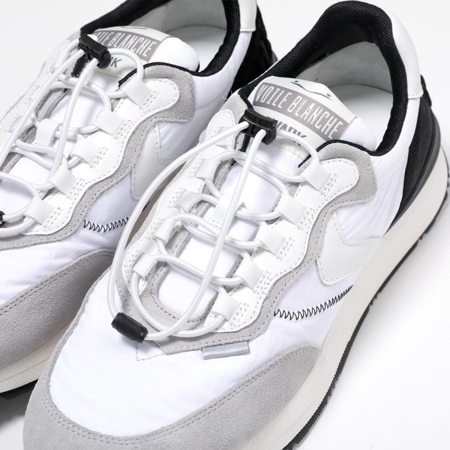 VOILE BLANCHE ボイルブランシェ スニーカー QWARK EASY MAN QUICK 2020003 01 メンズ ローカット スウェード クイックレース 軽量 4.5cm 靴の画像