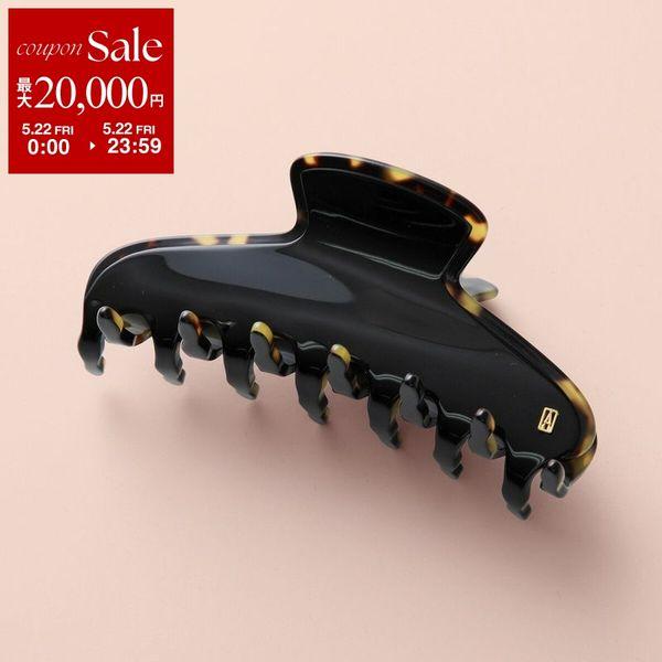 最終値下げ価格 Alexandre de Paris ヘアクリップ ブラック ALEXANDRE DE PARIS（アレクサンドル ドゥ パリ） 【訳あり】ALEXANDRE