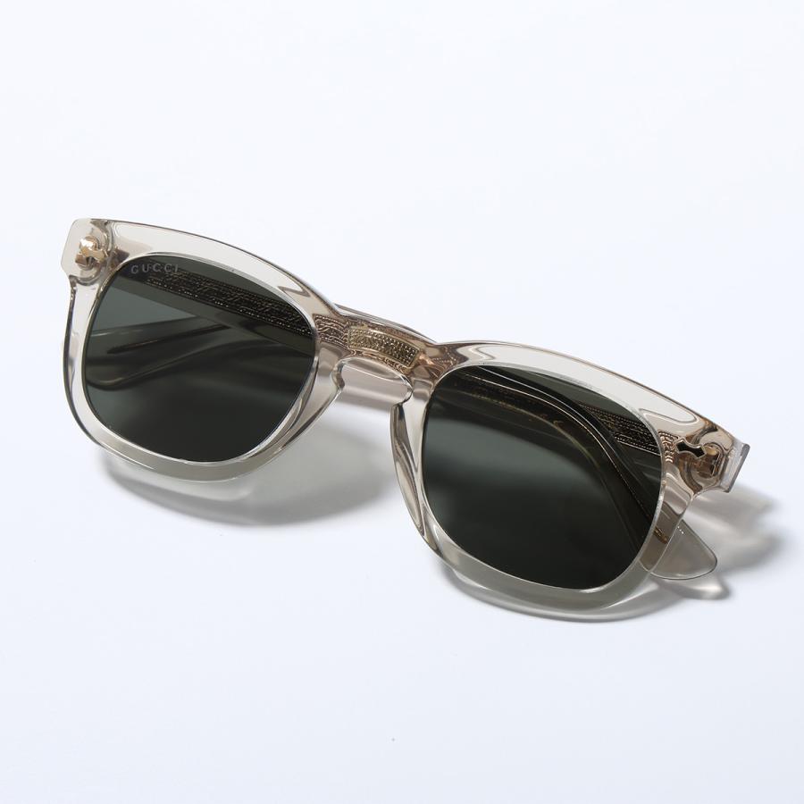 美品✨GUCCI クリアフレーム スクエアサングラス ユニセックス GUCCI（グッチ） サングラス GG0182S メンズ レディース スクエア型