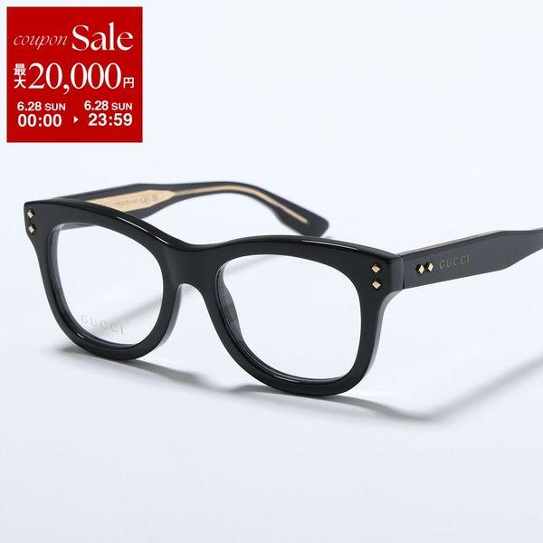 GUCCI（グッチ） メガネ GG1086O レディース ウェリントン型 セル