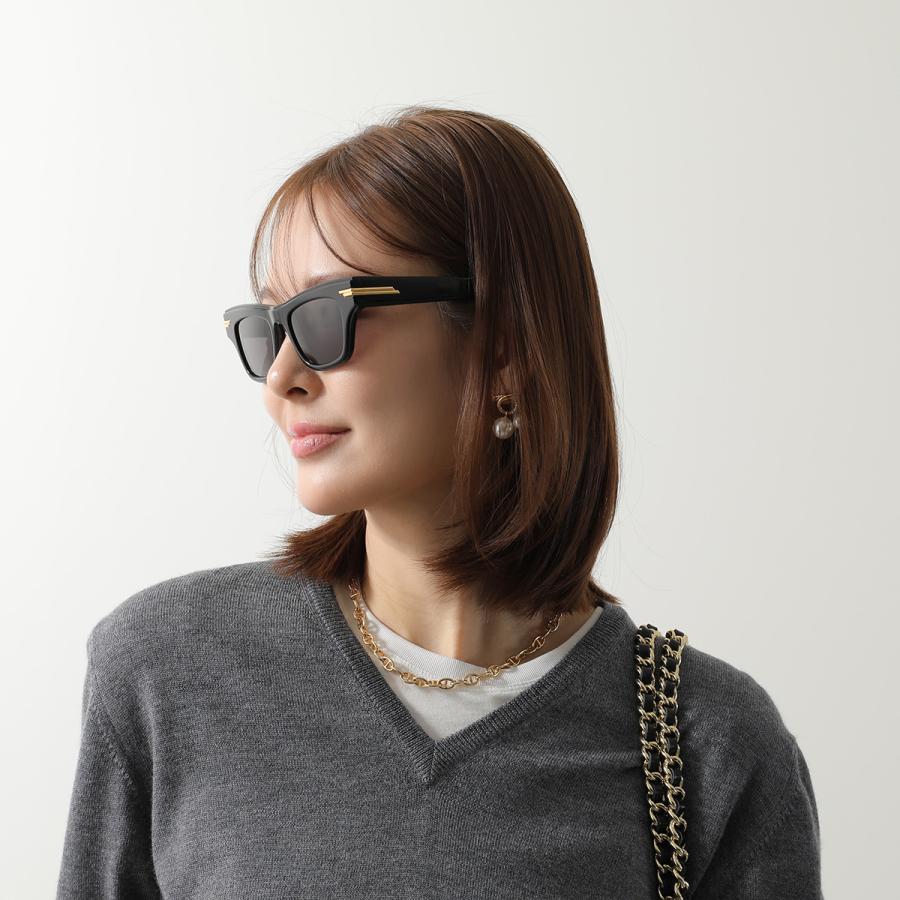 【Bottega Veneta 】ボッテガヴェネタサングラス【美品】【小顔効果】 BOTTEGA VENETA（ボッテガ・ヴェネタ） サングラス BV1122S メンズ