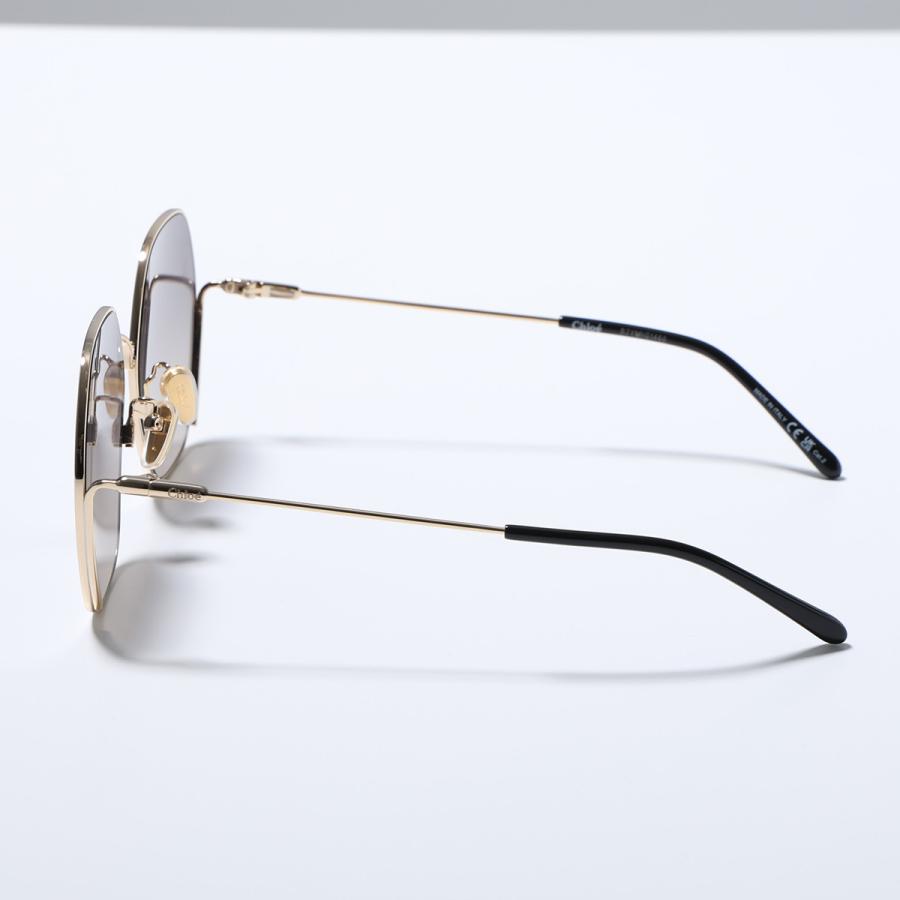 Chloe（クロエ） サングラス CH0169SA レディース ポリゴン型 メタル