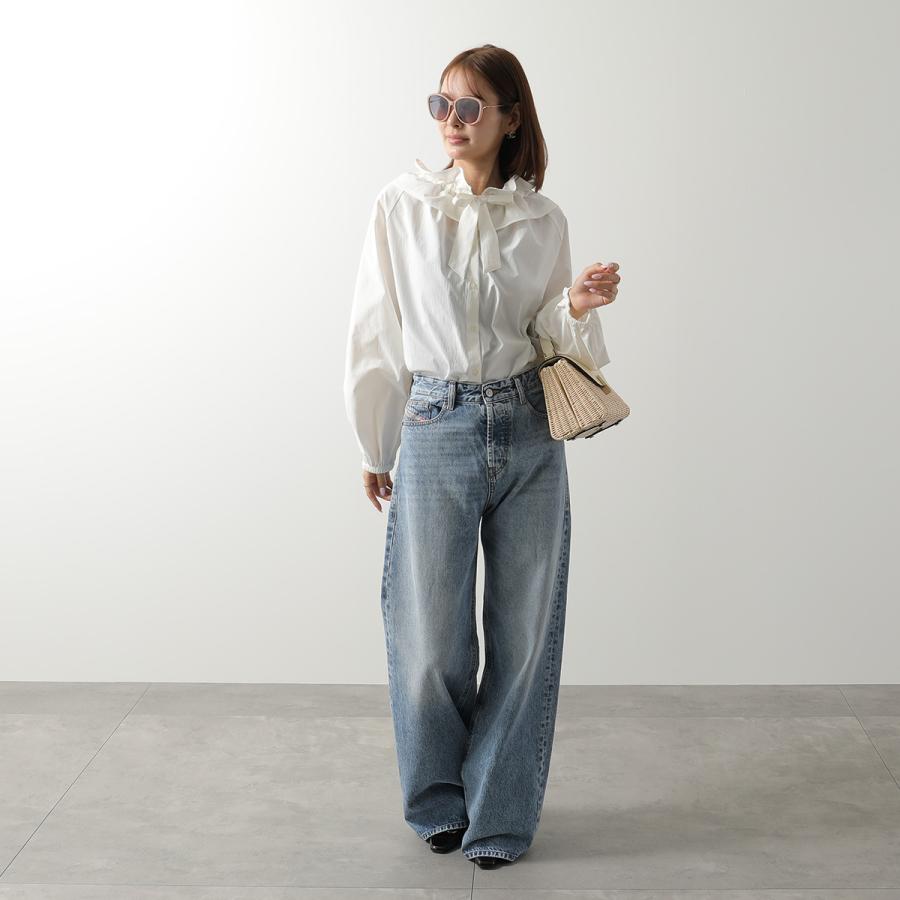 Chloe クロエ サングラス CH0175SK レディース キャットアイ型 セルフレーム コンビネーション アジアンフィット アイウェア 003/NUDE-GOLD-BLUEの画像