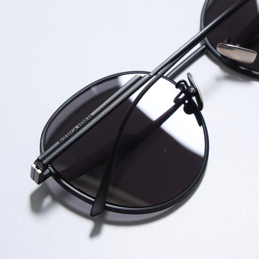 Bottega Veneta ブラックメタルメガネ BOTTEGA VENETA（ボッテガ・ヴェネタ） サングラス BV1042SA メンズ