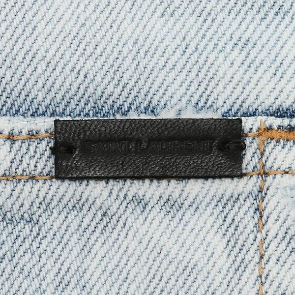 SAINT LAURENT サンローラン ジーンズ CROPPED JEANS 757299 YG863