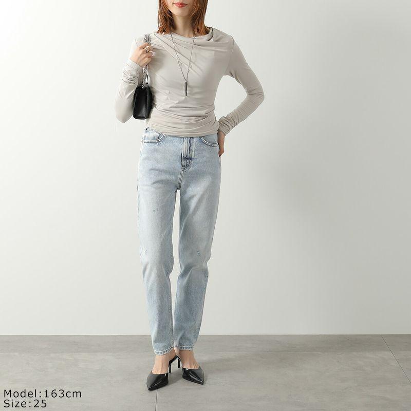 SAINT LAURENT サンローラン ジーンズ CROPPED JEANS 757299 YG863
