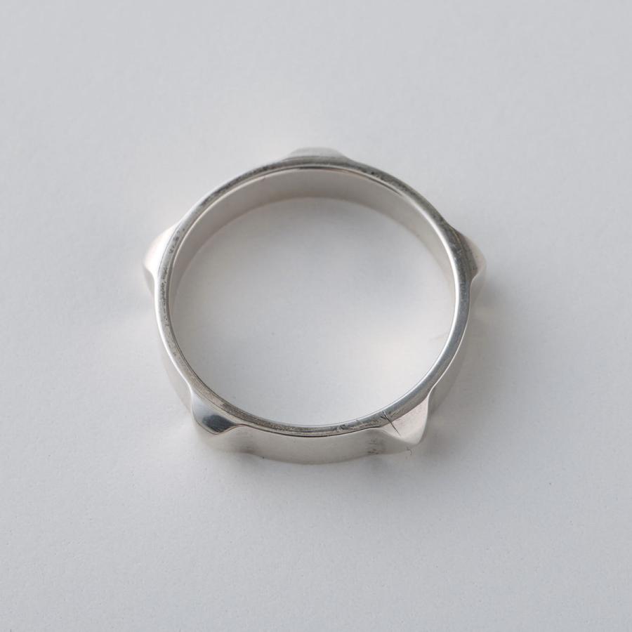 HERMES エルメス リング クル ドゥ アッシュ Clou d H H120631B メンズ リング ミニ・クルー PM 指輪 アクセサリー silver925 シルバーの画像