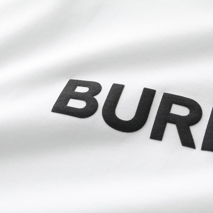 【訳あり】BURBERRY バーバリー 半袖 Tシャツ HARRISTON ハリソン 8055309 メンズ カットソー ロゴT オーバーサイズ クルーネック A1464/WHITEの画像