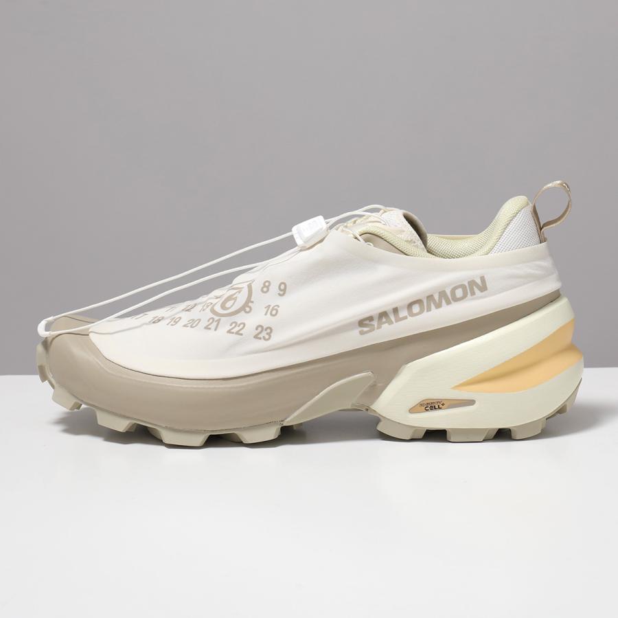 MM6 × SALOMON エムエムシックス メゾンマルジェラ サロモン コラボ スニーカー CROSS DUST S59WS0249 P7624 レディース ローカット 靴 HB423/VANILLAの画像