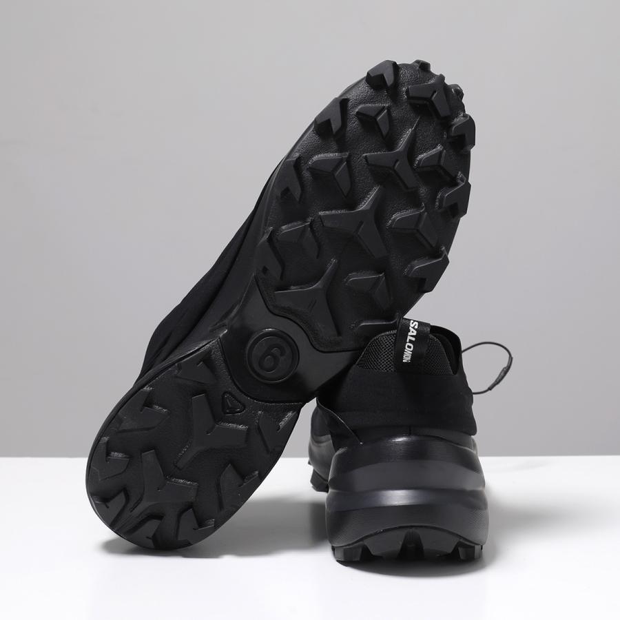 MM6 × SALOMON エムエムシックス メゾンマルジェラ サロモン コラボ スニーカー CROSS DUST SH1WS0026 P7624 メンズ ローカット シューズ 靴 HB422/BLACKの画像