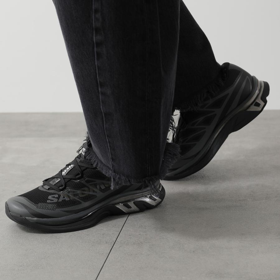 MM6 × SALOMON エムエムシックス メゾンマルジェラ サロモン コラボ スニーカー XT SH1WS0020 P6303 メンズ ローカット シューズ 靴 HB422/BLACK/BLACKの画像