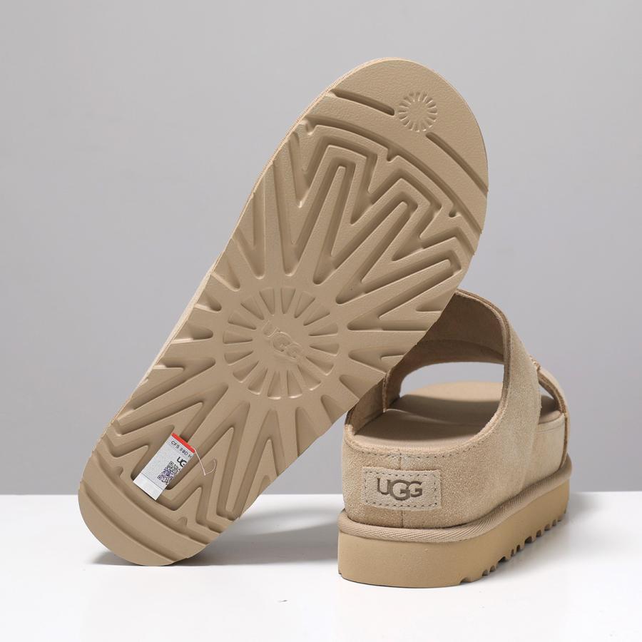 UGG アグ サンダル Goldenstar Hi Cutout Slide ゴールデンスター ハイ カットアウト スライド 1175132 レディース スウェード 厚底 6cm シューズ 靴の画像