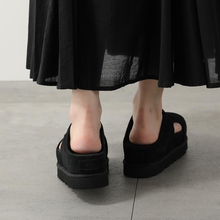 UGG アグ サンダル Goldenstar Hi Cutout Slide ゴールデンスター ハイ カットアウト スライド 1175132 レディース スウェード 厚底 6cm シューズ 靴の画像