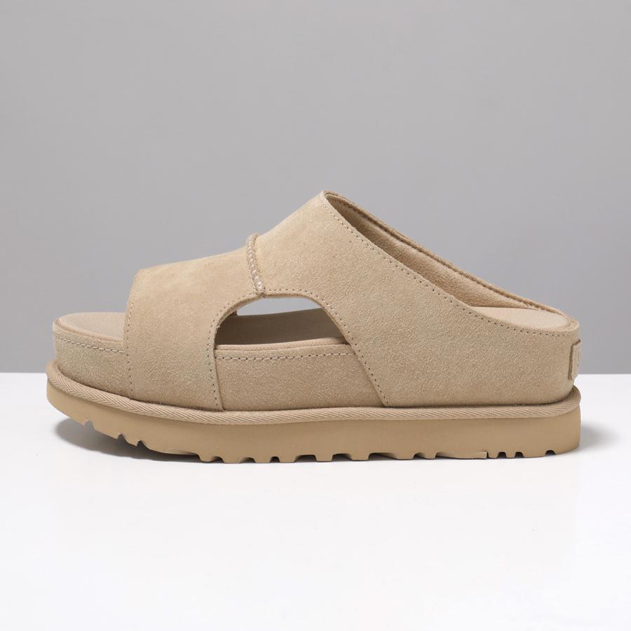 UGG アグ サンダル Goldenstar Hi Cutout Slide ゴールデンスター ハイ カットアウト スライド 1175132 レディース スウェード 厚底 6cm シューズ 靴の画像