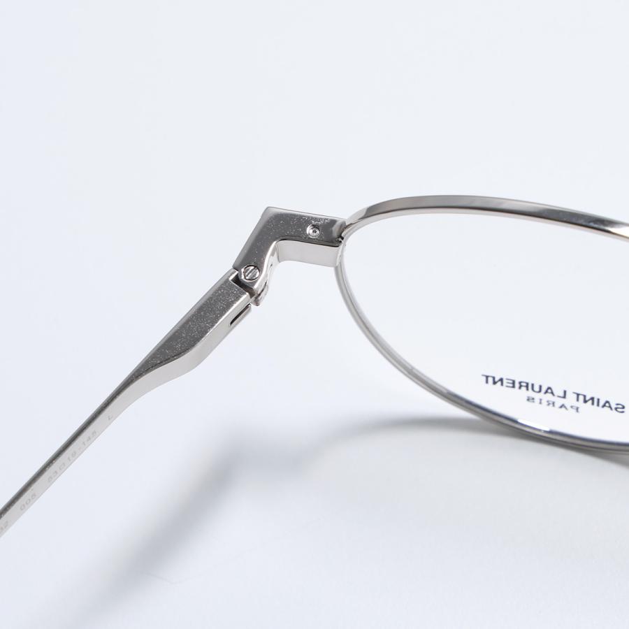SAINT LAURENT サンローラン メガネ SL 532 メンズ ボストン型 メタル