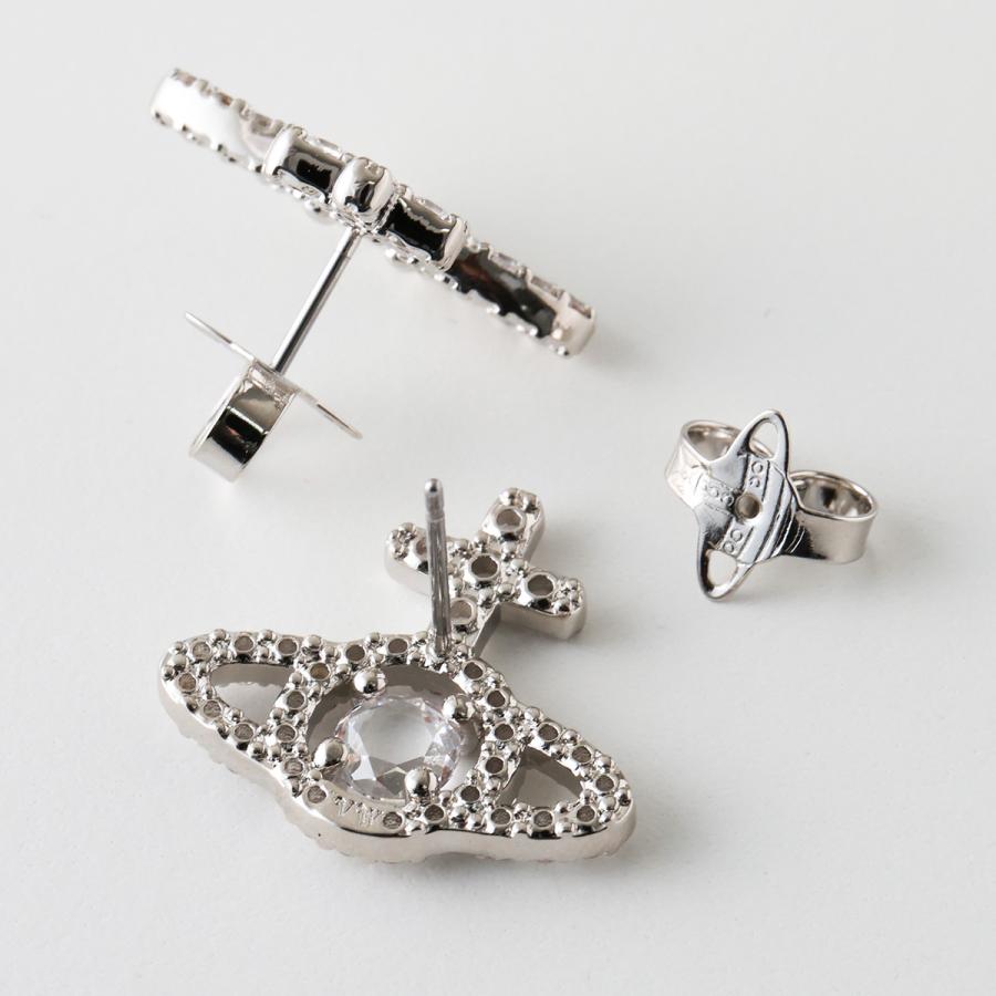 美品 正規品 ヴィヴィアンウエストウッド ピアス オーブ ラインストーン Vivienne Westwood（ヴィヴィアンウエストウッド） ピアス OLYMPIA