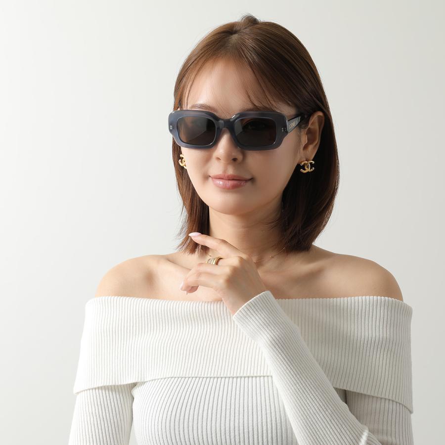 LOEWE（ロエベ） サングラス LW40158F レディース スクエア型 セル