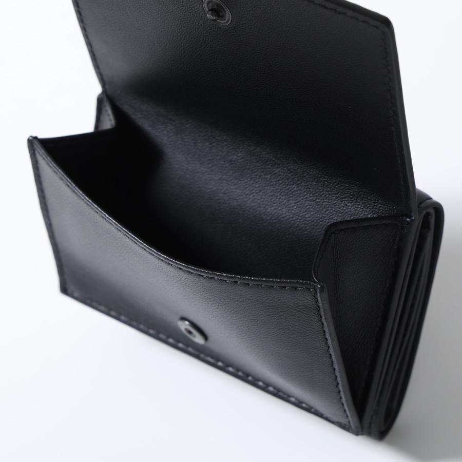 BOTTEGA VENETA ボッテガヴェネタ 三つ折り財布 515385 V3UN2 メンズ イントレチャート レザー バイカラー ミニ財布 小銭入れあり 1295 515385V3UN21295の画像