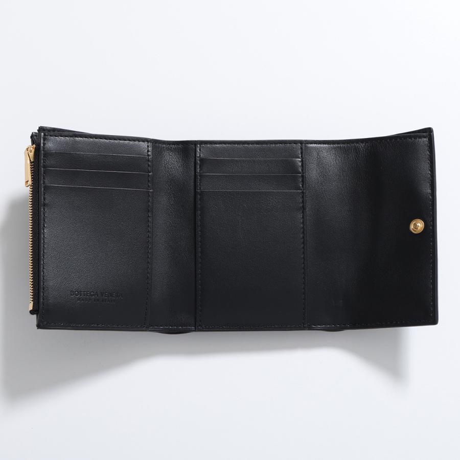 BOTTEGA VENETA ボッテガヴェネタ 三つ折り財布 CASSETTE カセット 651372 V3UO1 レディース レザー マキシイントレ ミニ財布 8425 651372V3UO18425の画像
