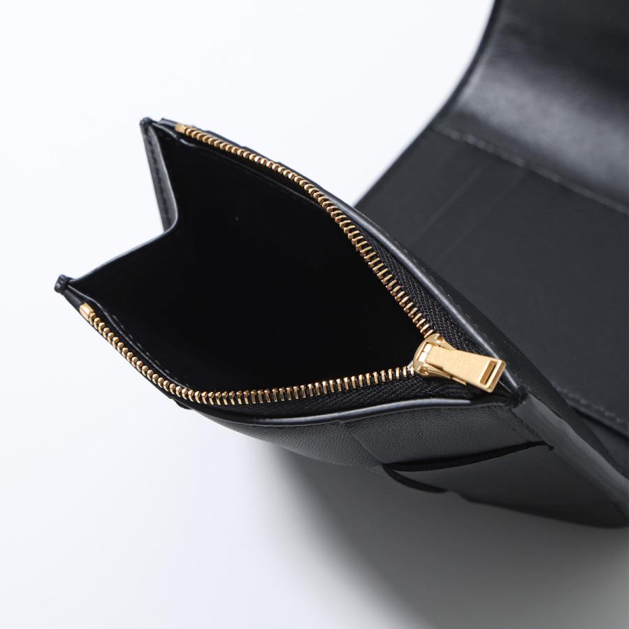 BOTTEGA VENETA ボッテガヴェネタ 三つ折り財布 CASSETTE カセット 651372 V3UO1 レディース レザー マキシイントレ ミニ財布 8425 651372V3UO18425の画像