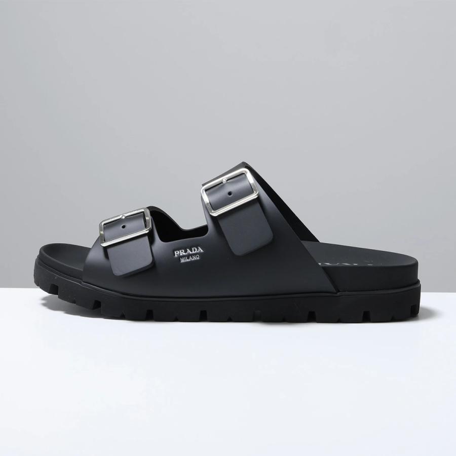 PRADA（プラダ） スライドサンダル 2X3159 3LKK メンズ ラバー