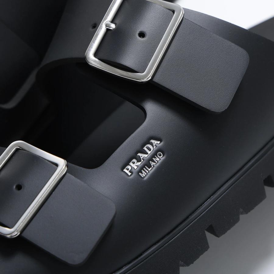 PRADA（プラダ） スライドサンダル 2X3159 3LKK メンズ ラバー