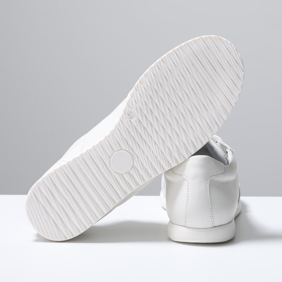 MARNI KIDS マルニ キッズ スニーカー 82332 レディース ガールズ ローカット レザー イタリア製 1.5cm シューズ 靴 BIANCの画像