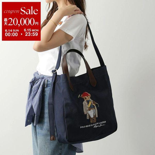 Polo ラルフローレン　刺繍トートバッグ POLO RALPH LAUREN（ポロ・ラルフローレン） トートバッグ 405P08098