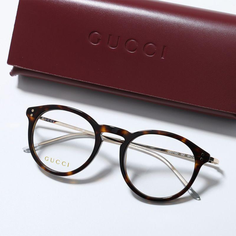 GUCCI（グッチ） メガネ GG1710O レディース ボストン型 フルリム セル