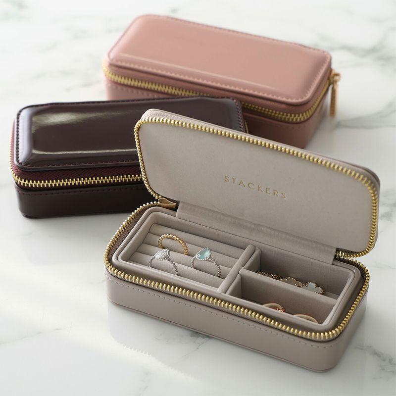 ジュエリーボックス アクセサリーケース バッグ 未使用品 STACKERS（スタッカーズ） トラベルジュエリーボックス Mサイズ Medium
