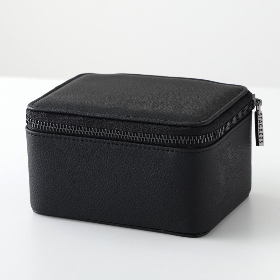 【新品】　STACKERS アクセサリーケース ブラック STACKERS（スタッカーズ） ジュエリーボックス Watch & Cufflink Box