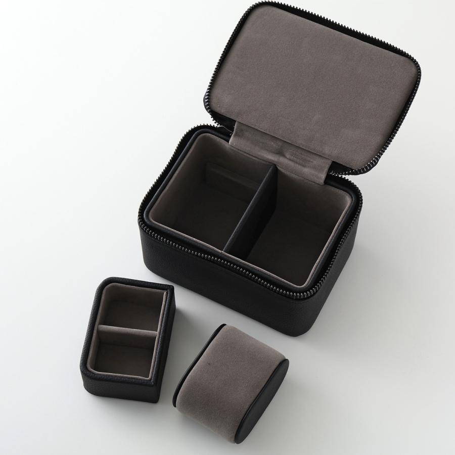 UNITED ARROWS STACKERS 時計 アクセサリーBOX ブラック STACKERS（スタッカーズ） ジュエリーボックス Watch & Cufflink Box