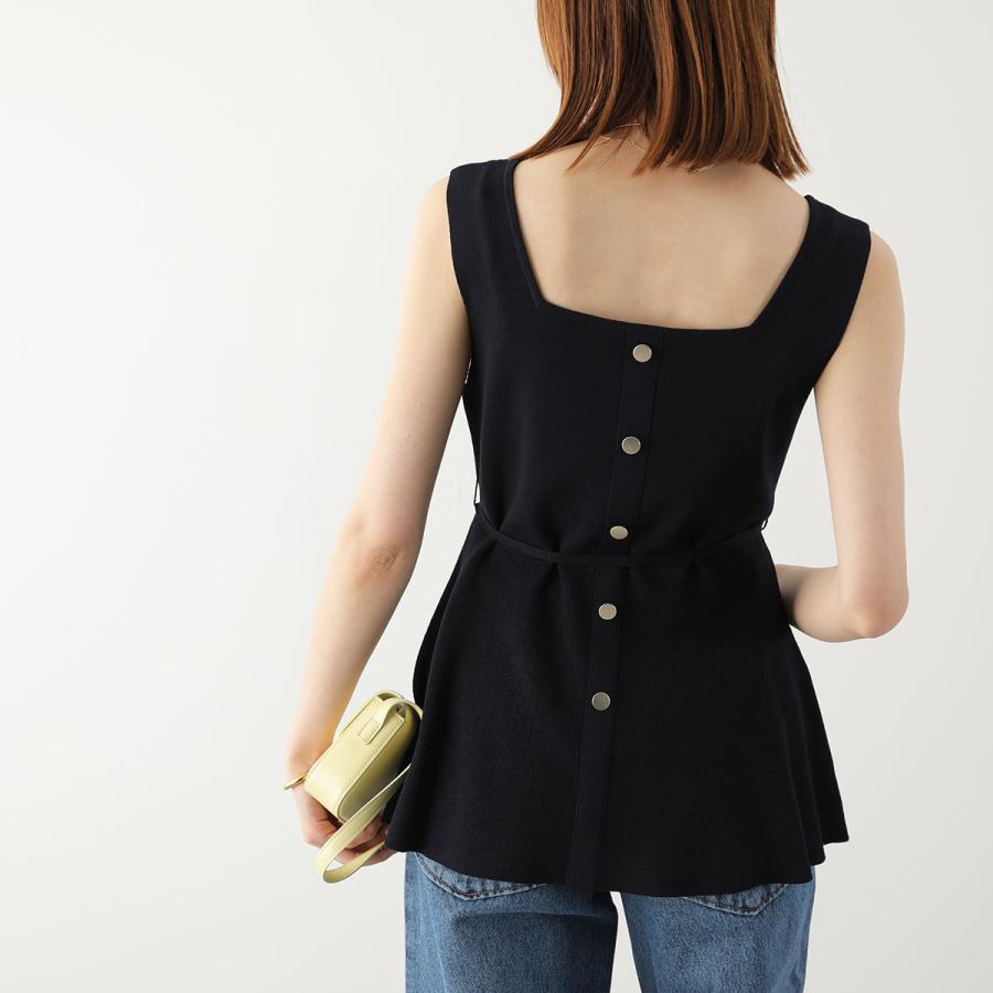 Torrazzo Donna（トラッゾドンナ） ニットブラウス Square Neck Knit