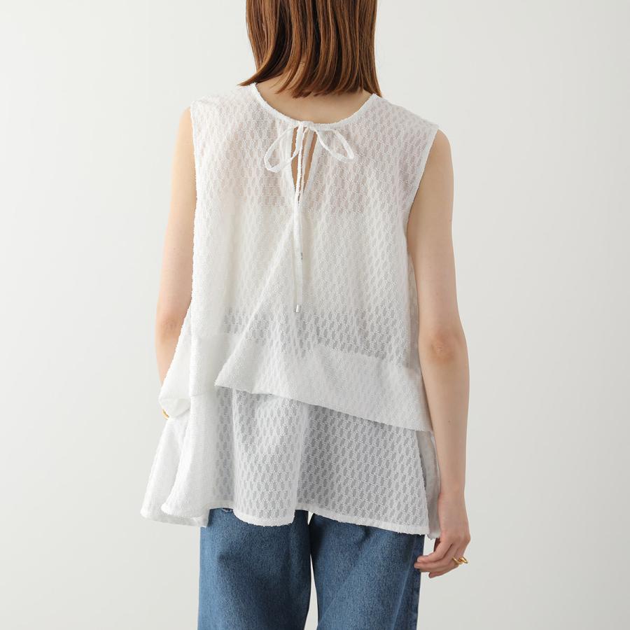 Torrazzo Donna（トラッゾドンナ） ブラウス Geometric Pattern